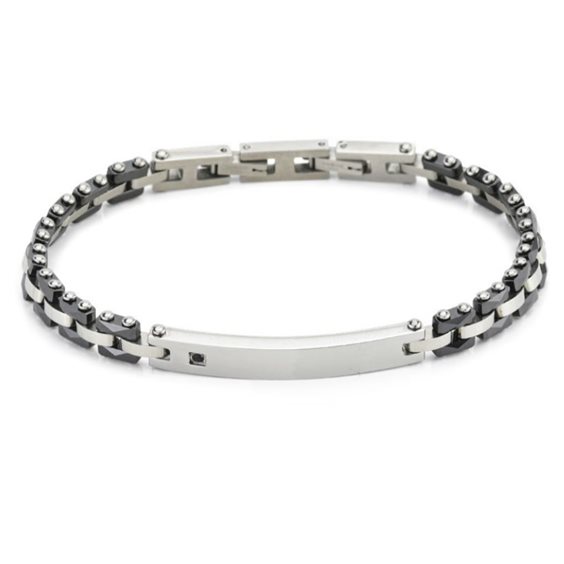 Bracelet Boccadamo Homme Man in Acier ABR668 - ABR668